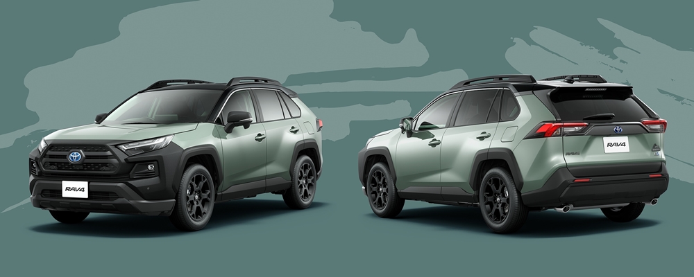 RAV4がマイチェン！ GOR IGORIブラック塗装!?の 特別仕様“Adventure